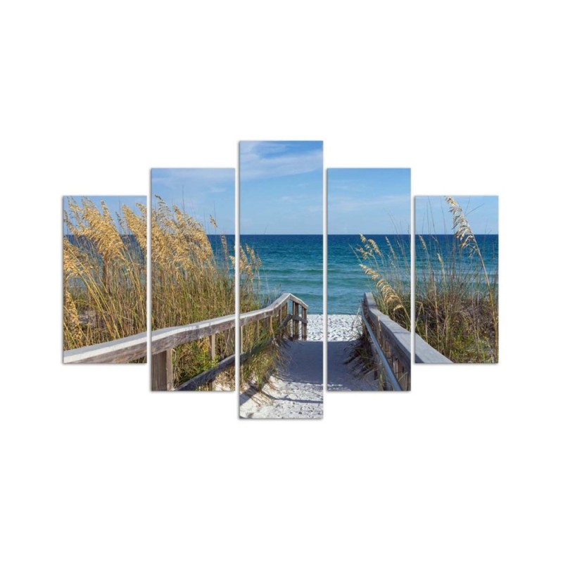 Bild auf Leinwand - Meer Strand Natur | Feeby