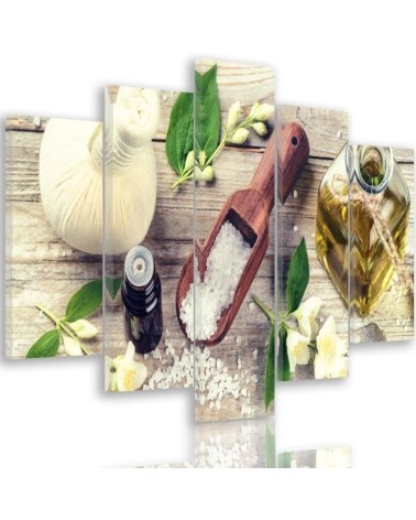 Leinwandbild modern - Kräuter Gewürze | Feeby