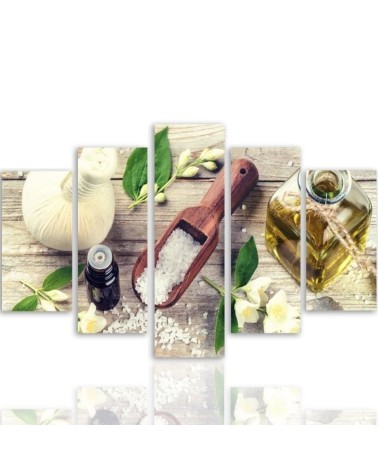 Leinwandbild modern - Kräuter Gewürze | Feeby