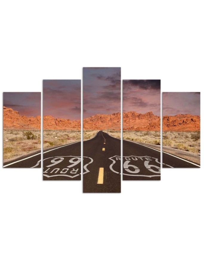 Route 66 obraz na ścianę do biura, gabinetu | FEEBY