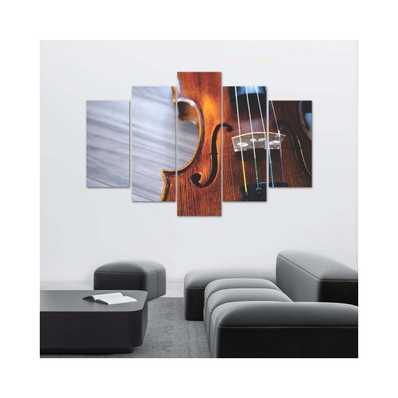 Leinwandbild - Geigenmusik | Feeby