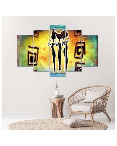 Bild auf Leinwand - Afrika Frauen tanzen | Feeby