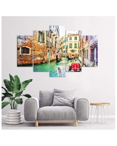 Leinwandbild modern - Venedig Stadt Italien | Feeby