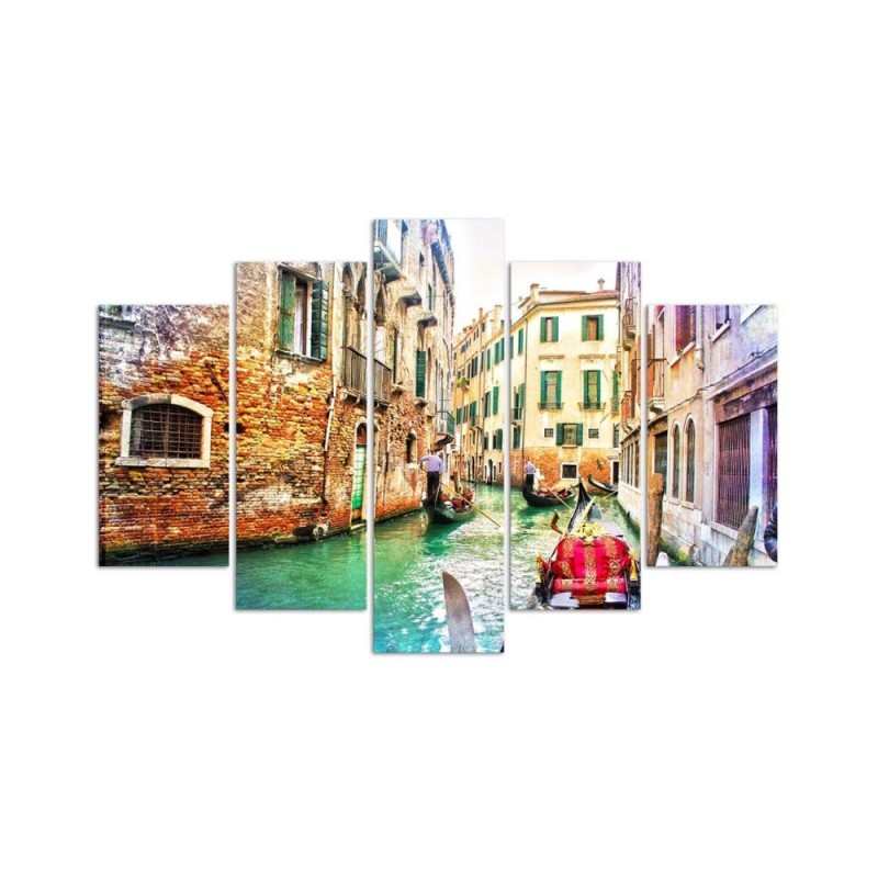 Leinwandbild modern - Venedig Stadt Italien | Feeby