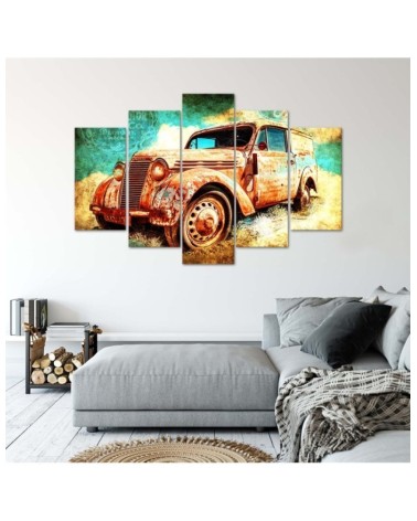 Leinwandbild - Auto Retro Vintage | Feeby