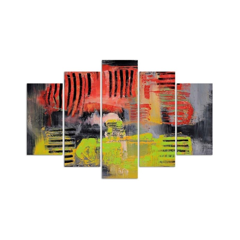 Bild auf Leinwand - Abstraktion Acryl | Feeby