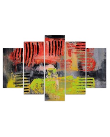 Bild auf Leinwand - Abstraktion Acryl | Feeby