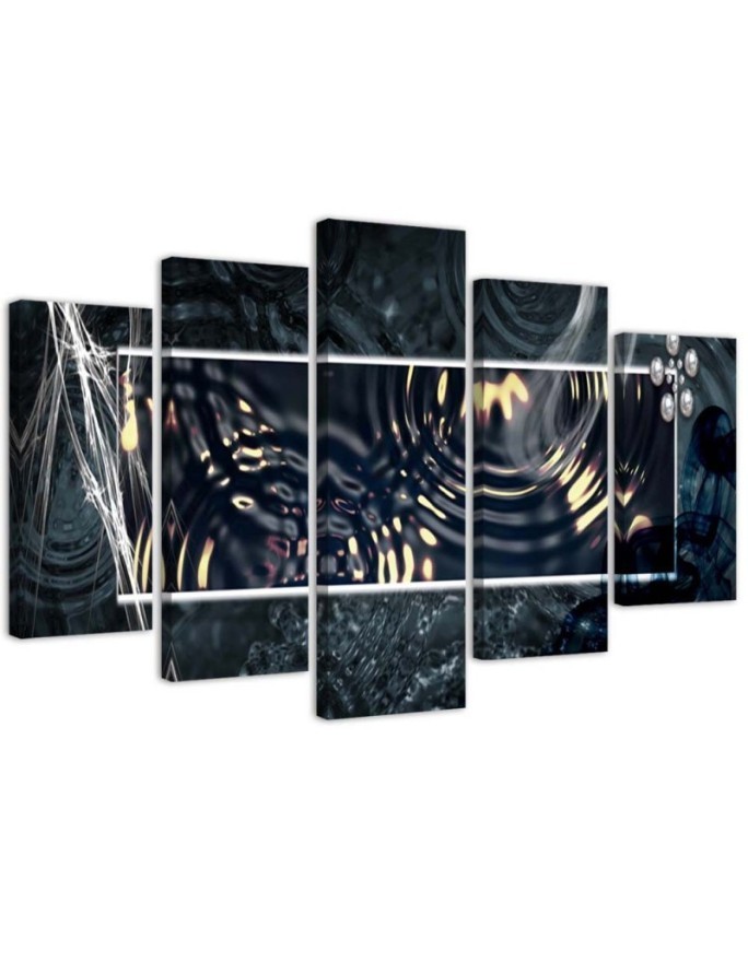 Modernes Wandbild - Geometrische Abstraktion | Feeby