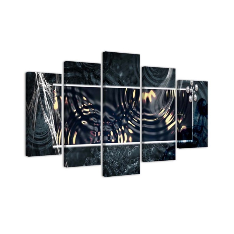 Modernes Wandbild - Geometrische Abstraktion | Feeby