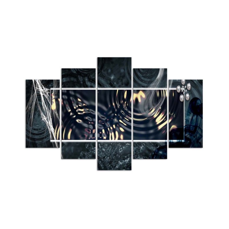 Modernes Wandbild - Geometrische Abstraktion | Feeby