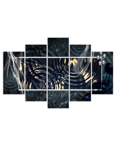 Modernes Wandbild - Geometrische Abstraktion | Feeby