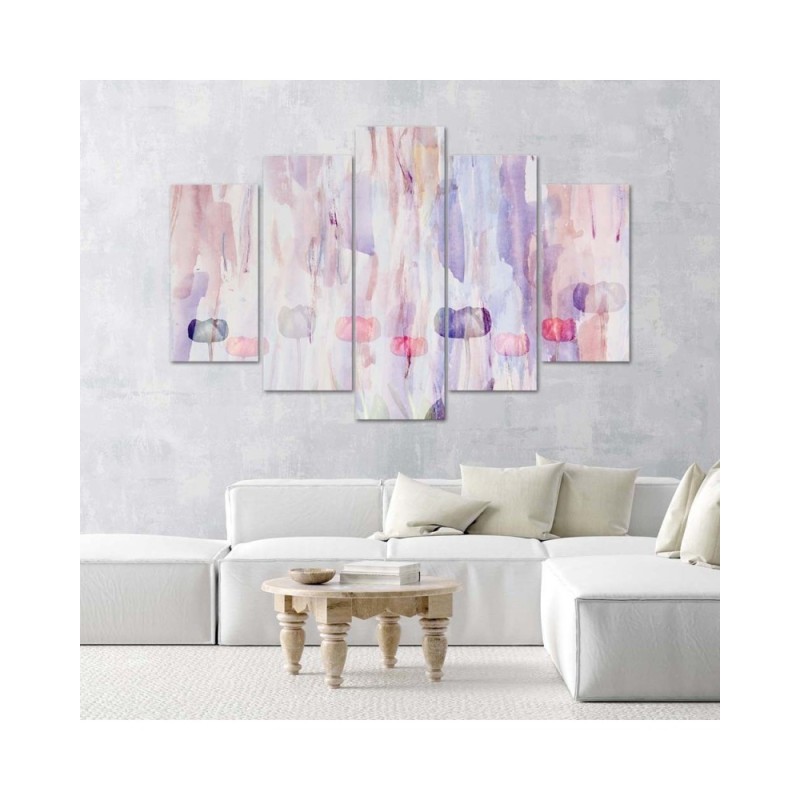 Leinwandbild - Abstraktes Pastell | Feeby