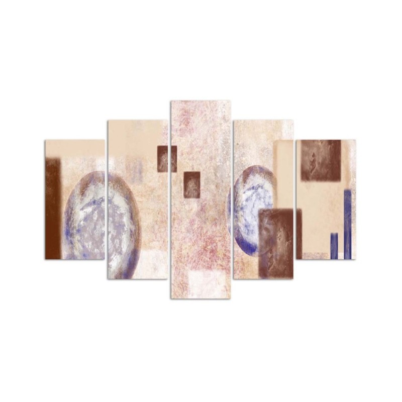 Bild auf Leinwand - Abstrakter Kreis | Feeby