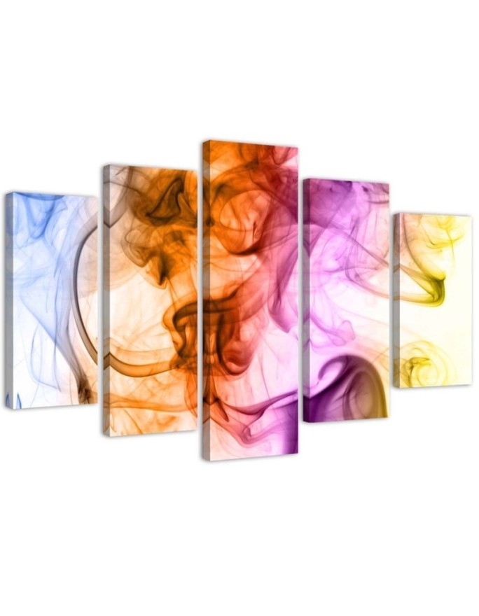 Modernes Wandbild - Rauch Abstraktion | Feeby