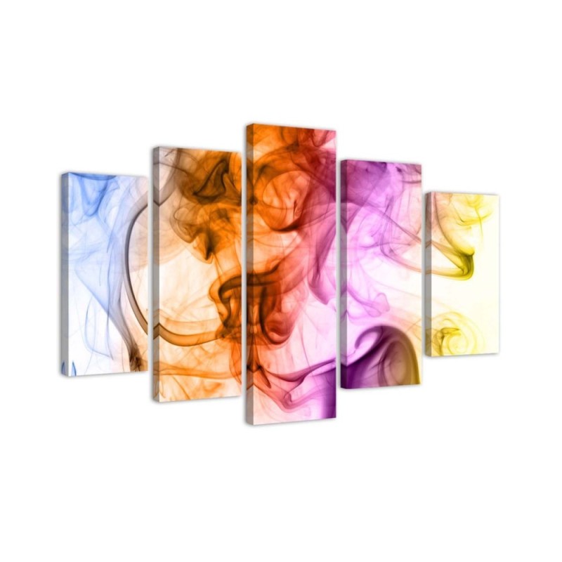 Modernes Wandbild - Rauch Abstraktion | Feeby