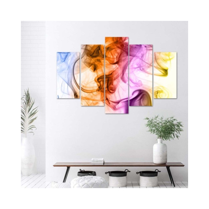 Modernes Wandbild - Rauch Abstraktion | Feeby