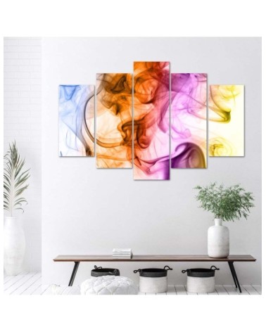 Modernes Wandbild - Rauch Abstraktion | Feeby