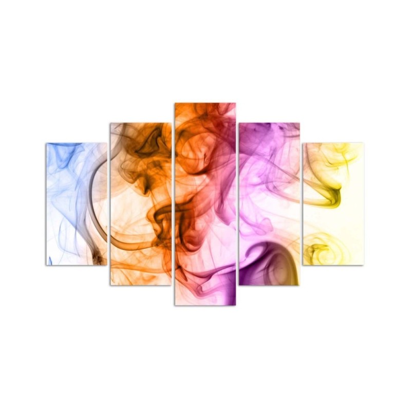 Modernes Wandbild - Rauch Abstraktion | Feeby