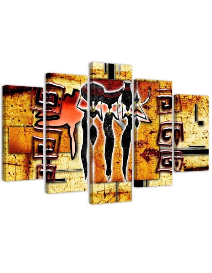 Leinwandbild - Afrika Frauen | Feeby