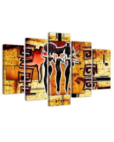 Canvas print printed on canvas African women for living room | FEEBY