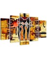 Canvas print printed on canvas African women for living room | FEEBY