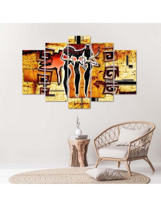 Canvas print printed on canvas African women for living room | FEEBY