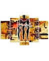 Canvas print printed on canvas African women for living room | FEEBY