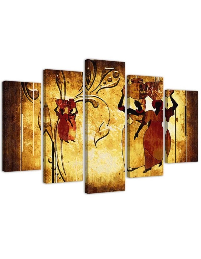 Modernes Wandbild - Afrikanische Frauen | Feeby