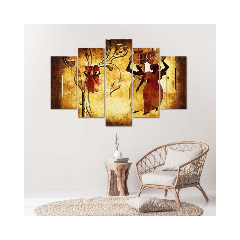 Modernes Wandbild - Afrikanische Frauen | Feeby