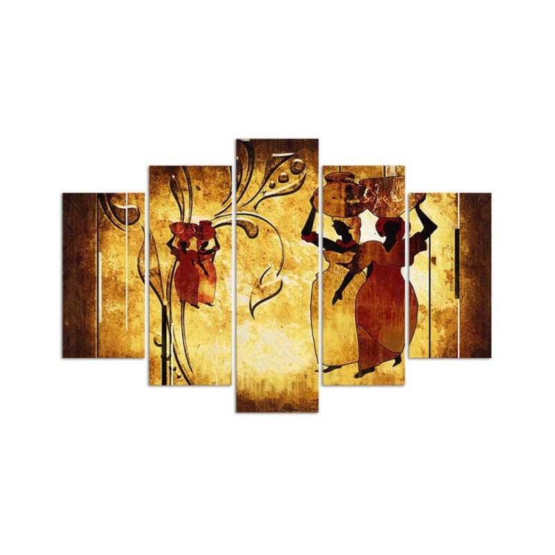 Modernes Wandbild - Afrikanische Frauen | Feeby