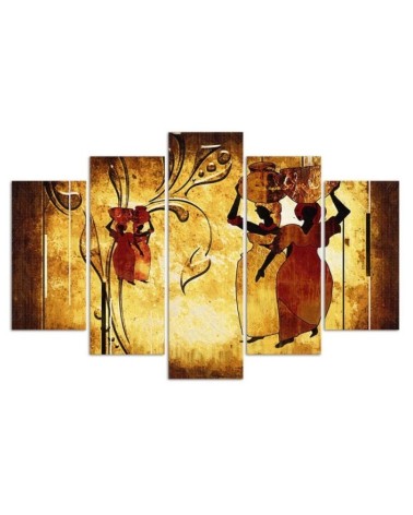 Modernes Wandbild - Afrikanische Frauen | Feeby