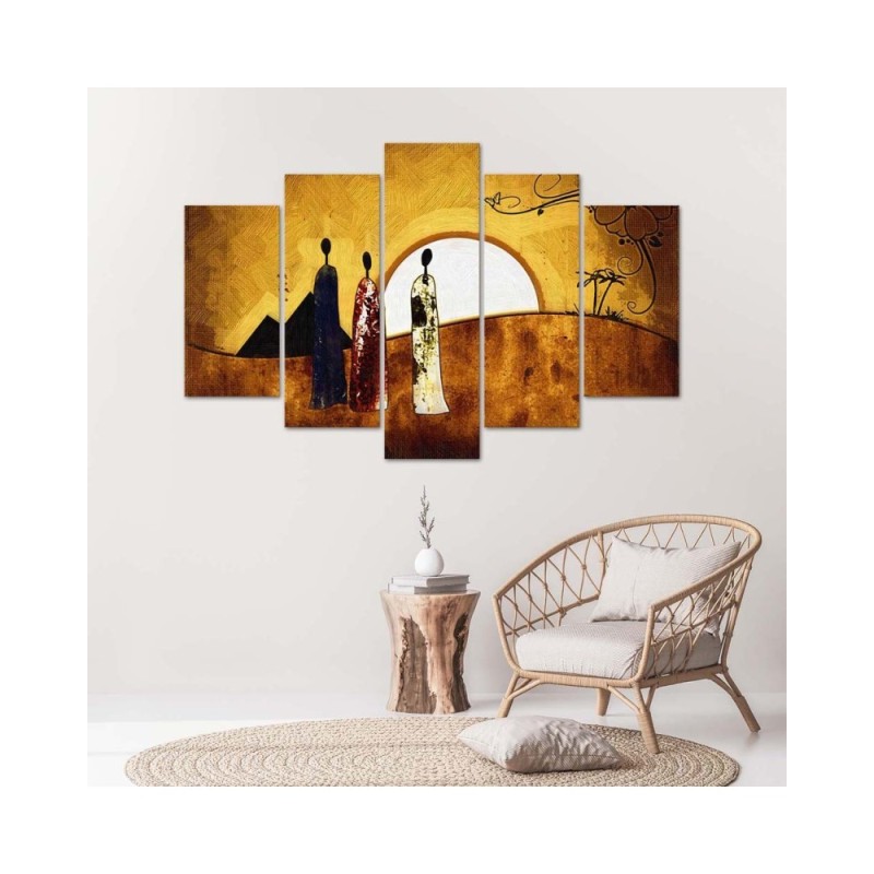 Bild auf Leinwand - Afrika Menschen Stamm | Feeby