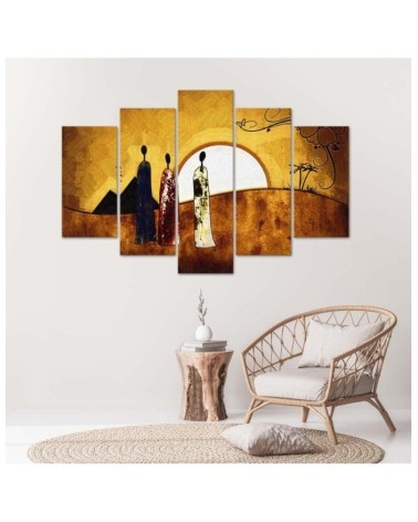 Bild auf Leinwand - Afrika Menschen Stamm | Feeby