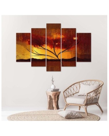 Leinwanddruck - Afrika-Baum | Feeby