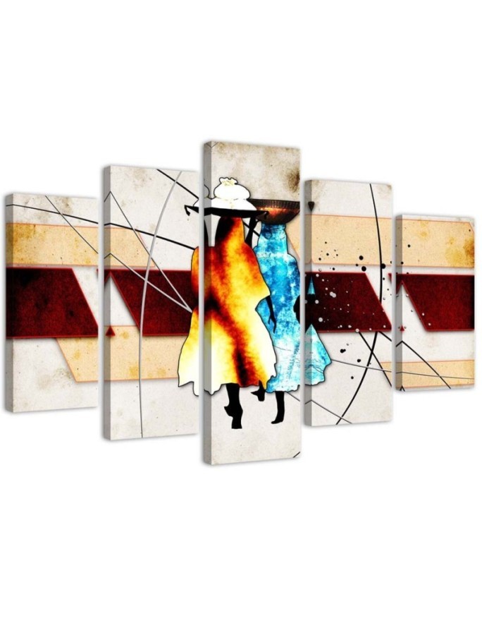 Leinwandbild - Afrika Frauen | Feeby