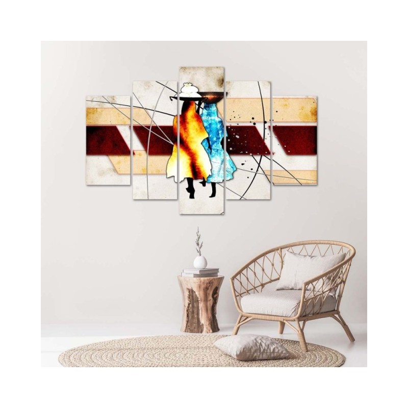 Leinwandbild - Afrika Frauen | Feeby