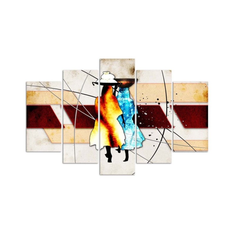 Leinwandbild - Afrika Frauen | Feeby