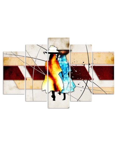 Leinwandbild - Afrika Frauen | Feeby