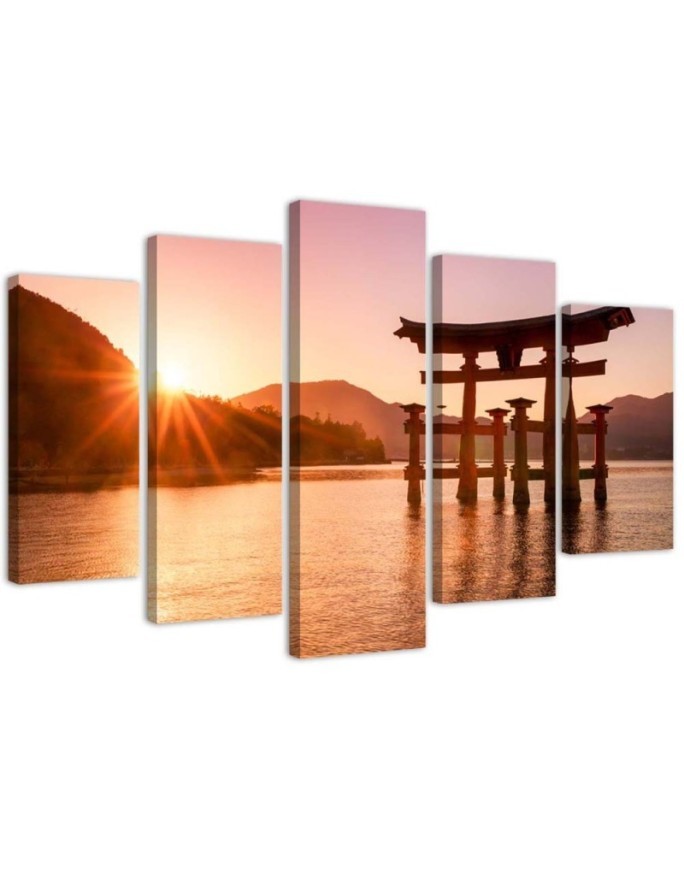 Leinwandbild - Landschaft Japan | Feeby