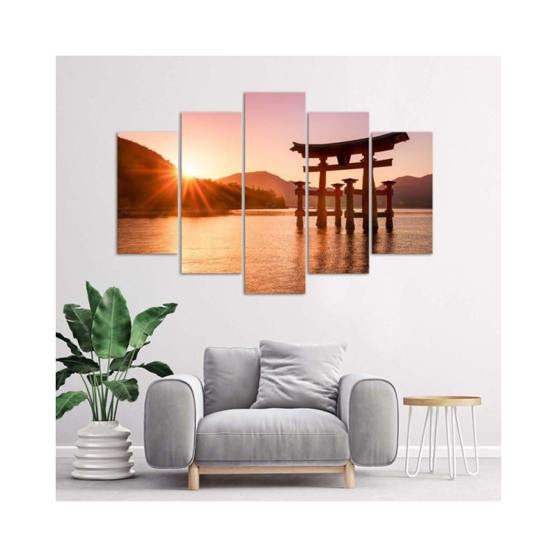 Leinwandbild - Landschaft Japan | Feeby