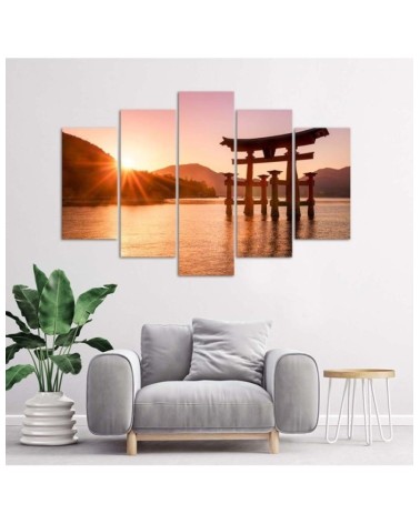 Leinwandbild - Landschaft Japan | Feeby
