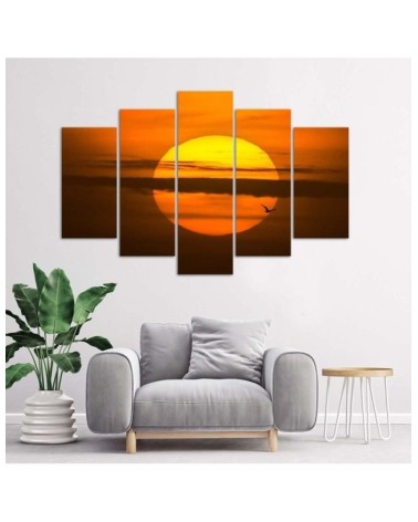 Bild auf Leinwand - Sonnenuntergang | Feeby