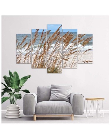 Leinwanddruck - MeeresdünenGräser | Feeby