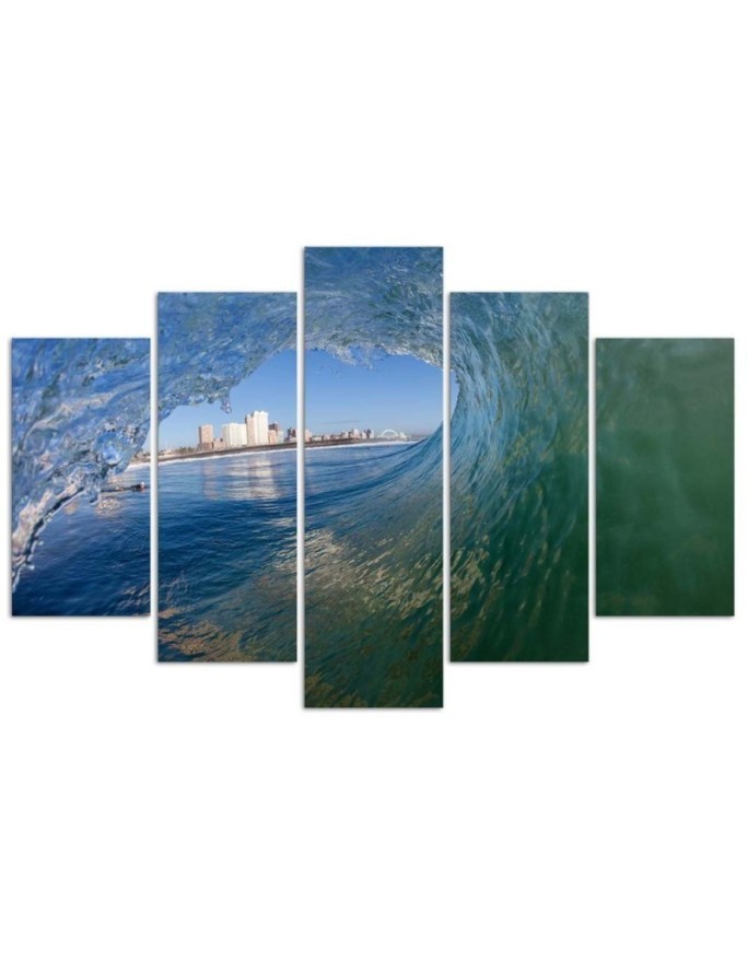 Modern painting on canvas Sea wave for living room, dining room | FEEBY