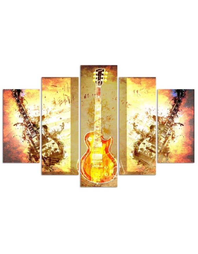 Obraz Gitara do pokoju młodzieżowego na ścianę | FEEBY