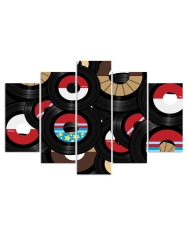 Leinwandbild - Vinyl-Musik | Feeby