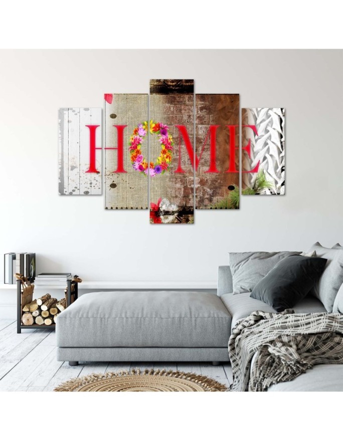 Home kwiaty obraz dekoracyjny na ściane do domu | FEEBY