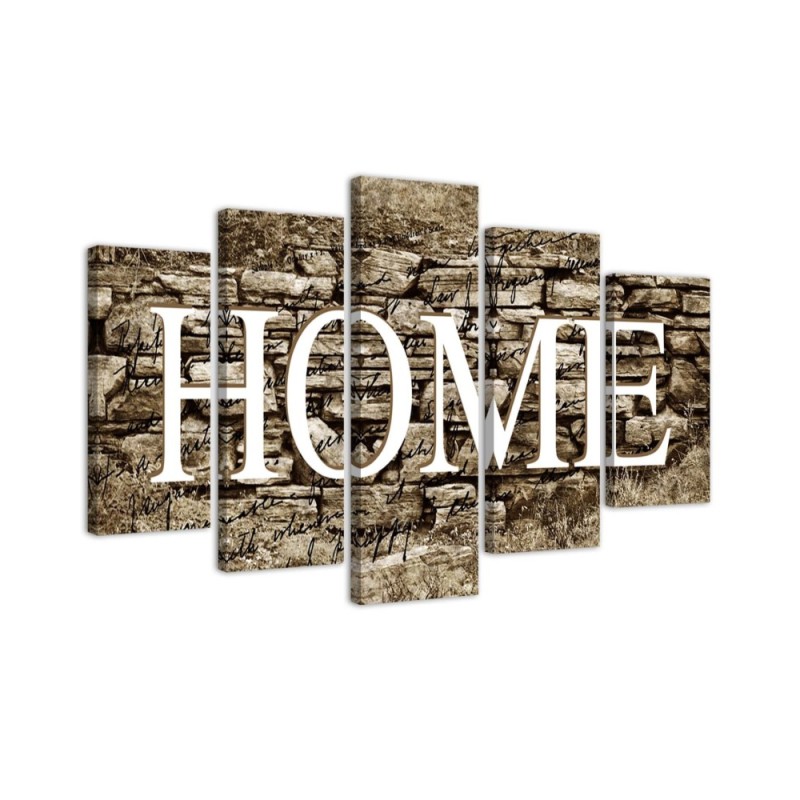 Bild auf Leinwand - Startseite Wandtext | Feeby