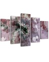 Obraz na ścianę Abstrakcyjne serca shabby chic nowoczesny | FEEBY