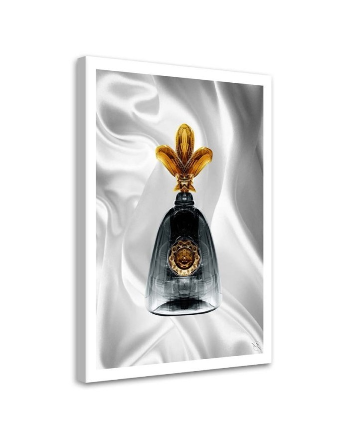 Wall art painting for living room Perfume bottle glamour Rubiant | FEEBY